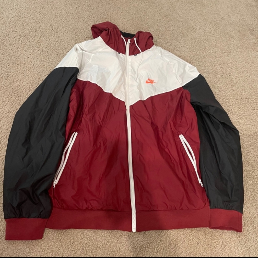 🔥 Nike Zip Windbreaker WINDRUNNER jacket hoodie